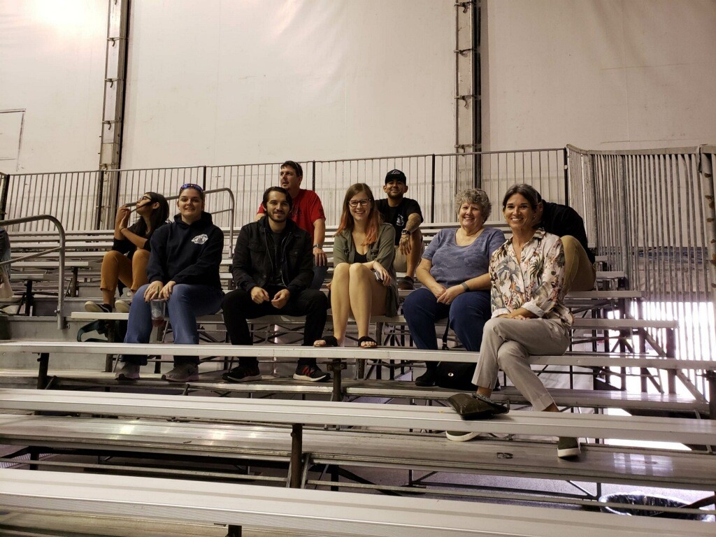 Veteran Students at the Morongo PowWow event 2019