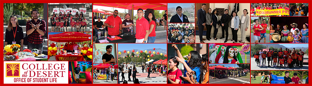 Collage of Student Life Activities at College of the Desert