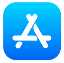 Logotipo para la aplicación Apple App Store.
