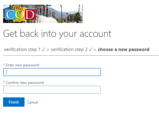 Microsoft 365 Password Reset Process