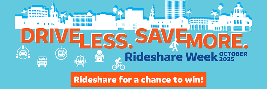 Rideshare Week October 2025 - Drive Less. Save More. Rideshare for a change to win!