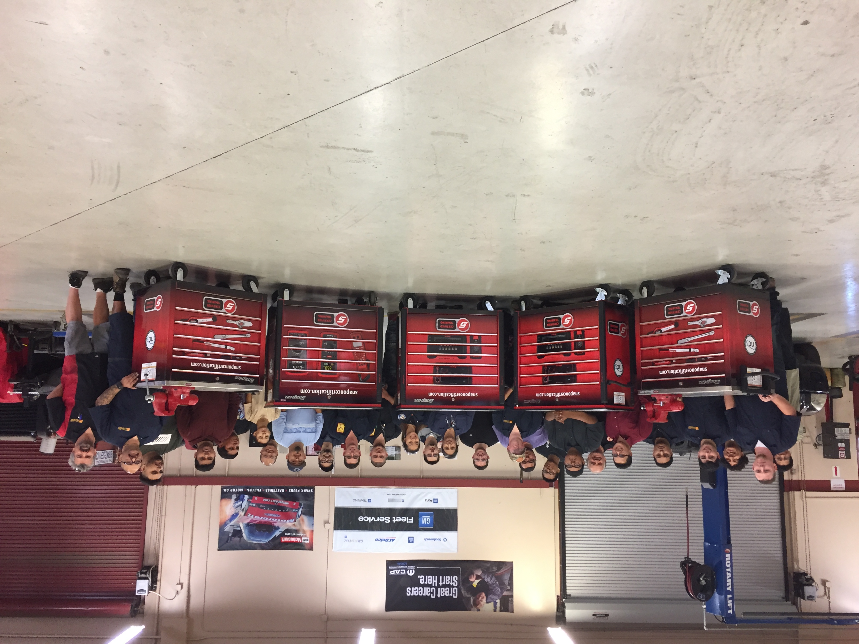 College of the Desert instructors and students in the Automotive Technology Program