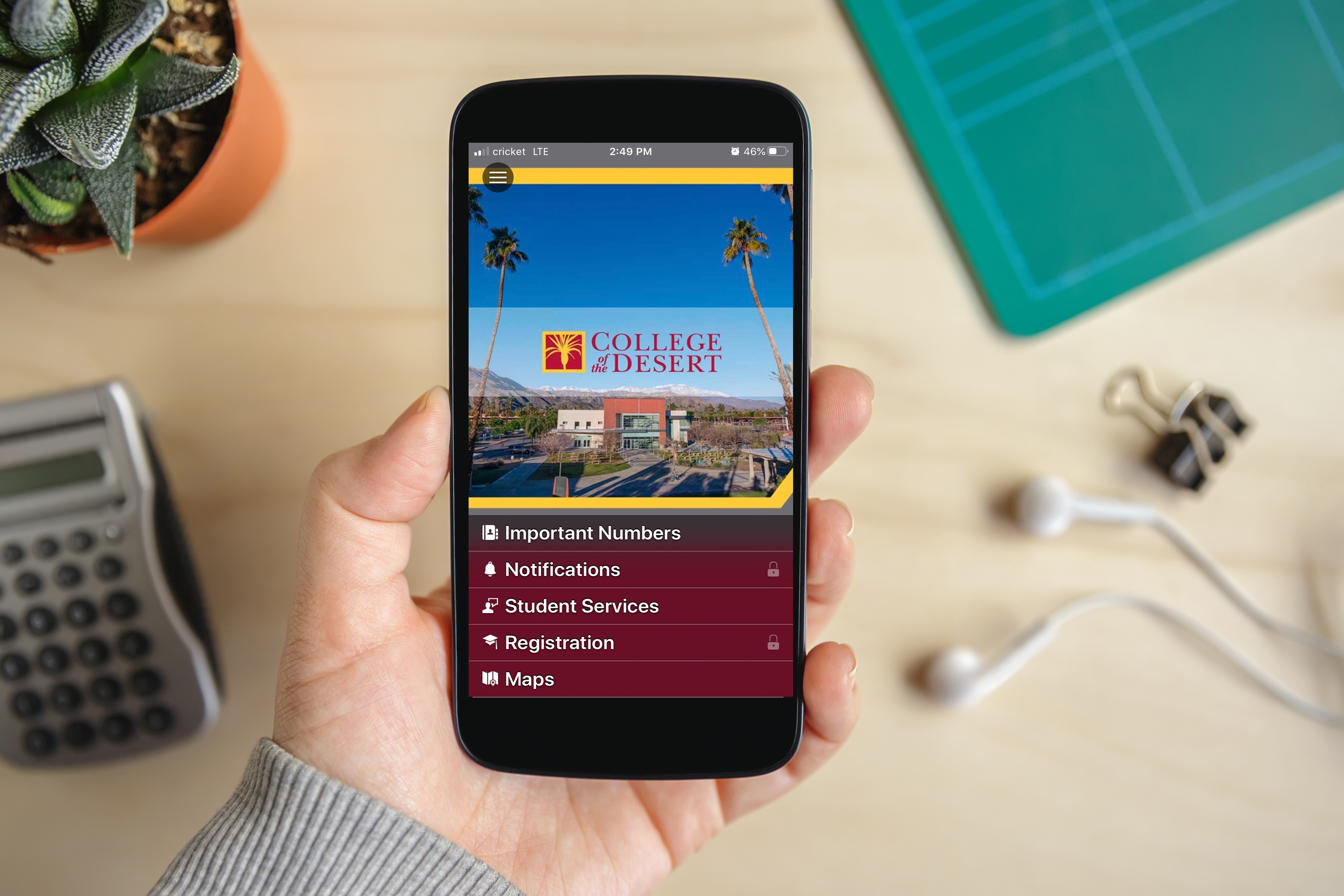 College of the Desert Mobile App