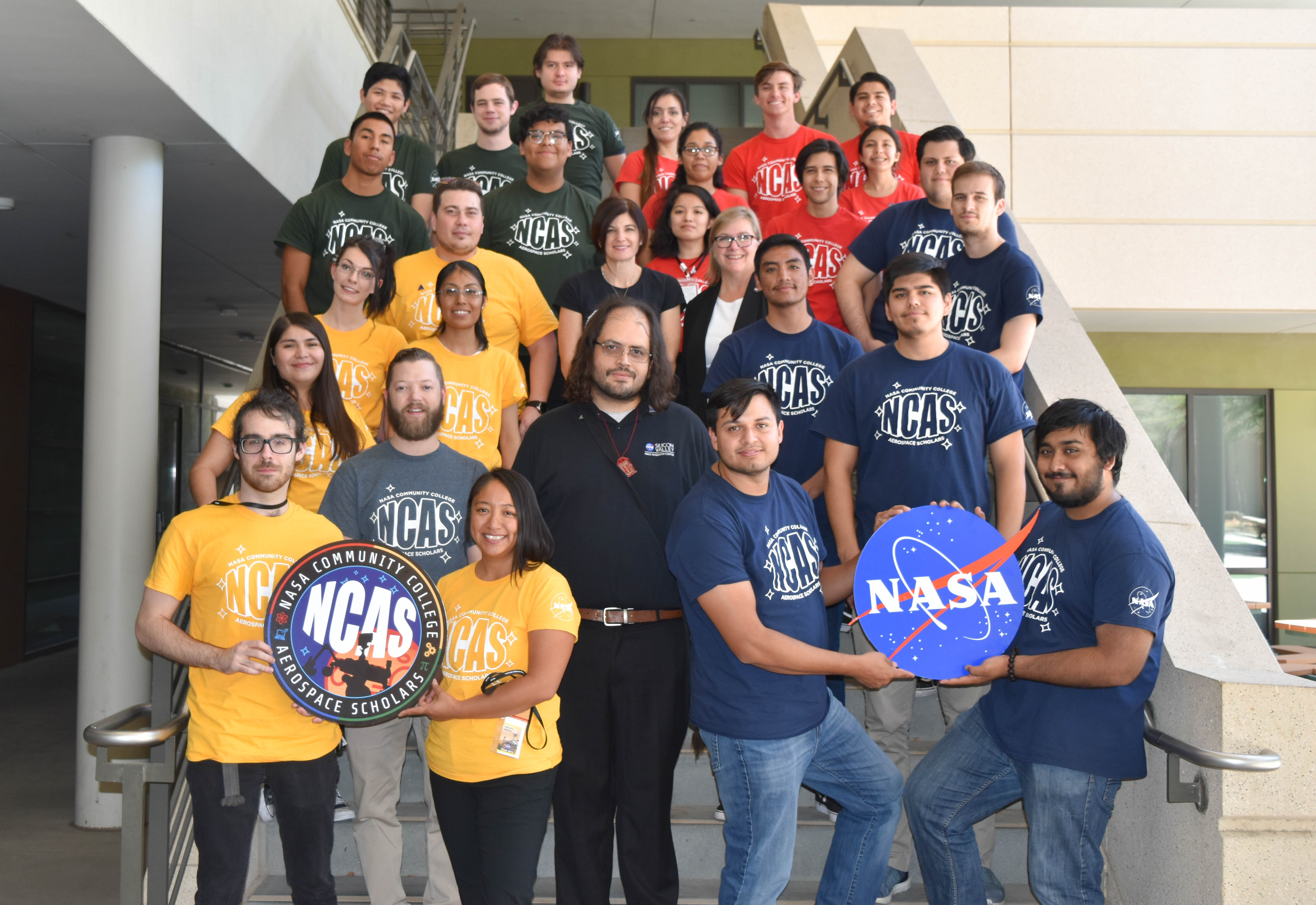 NASA NCAS and Mesa Students