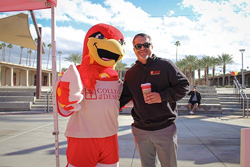 Roadrunner Rodney and President Val Martinez
