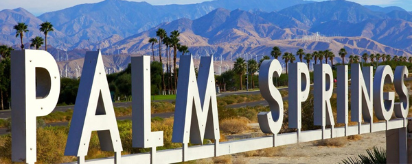 Palm Springs Welcome Sign