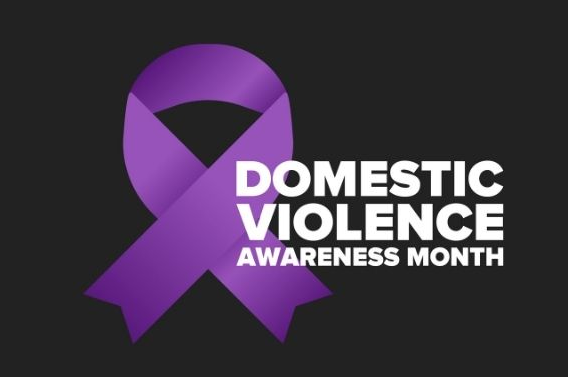 Domestic Violence Awareness Month Ribbon