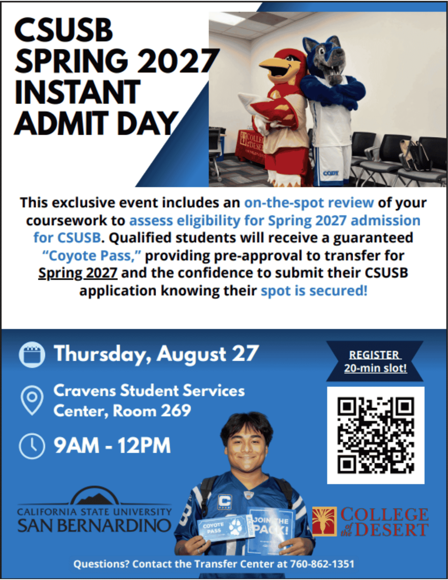 CSUSB Instant Admit Day