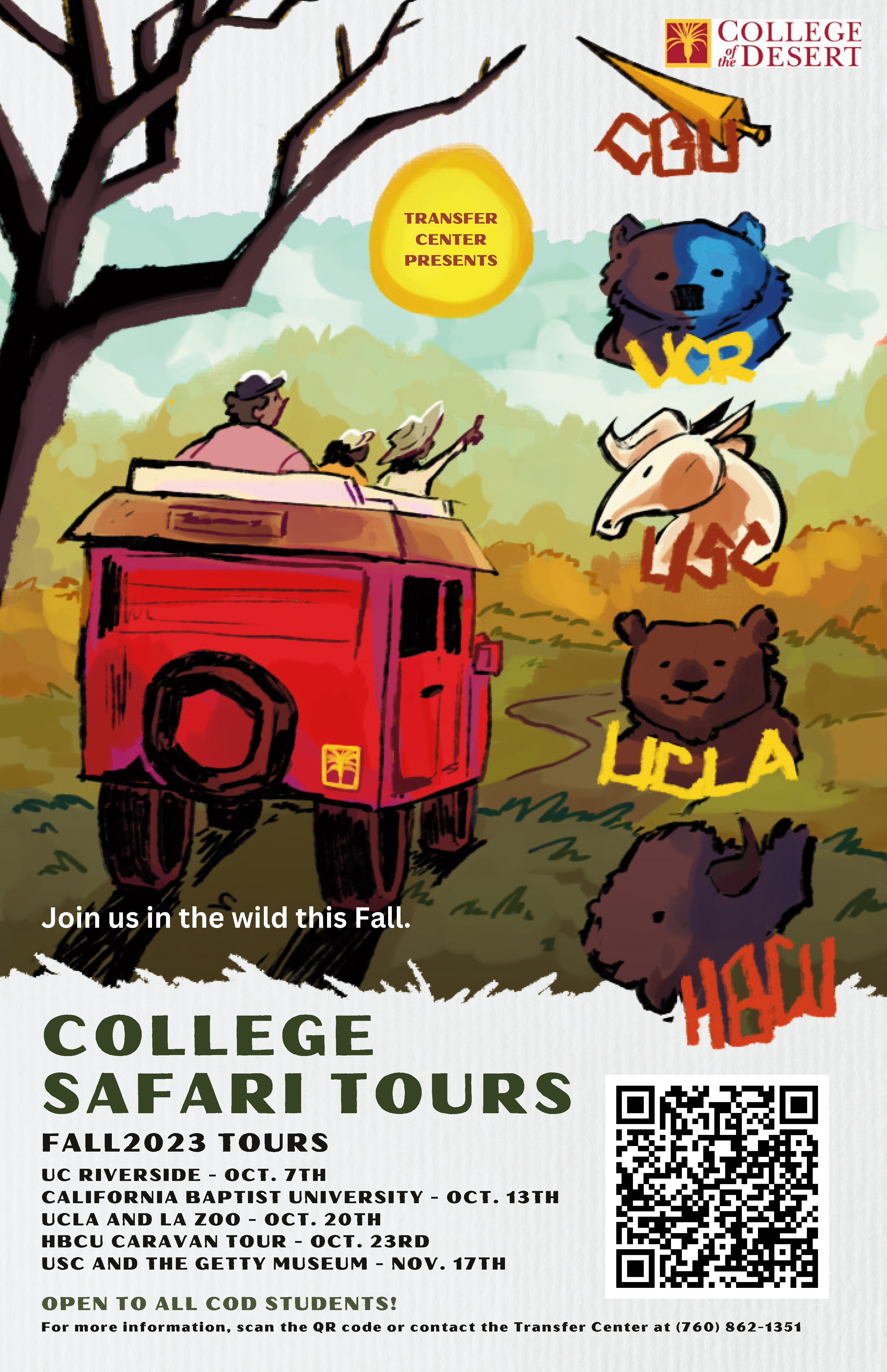 COD Fall College Tours