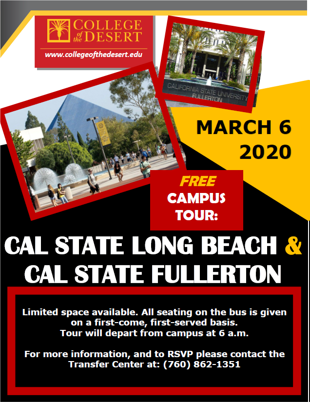 CSULB and CSUF 2020 Flyer